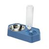 Elevated for Cat Bowl Raised Food Bowls Dish Set with No-Spill Food Water Dispenser Anti-Split