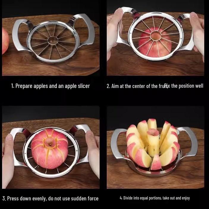 Newcomer Offer: Creative Stainless Steel Apple Cutter & Divider