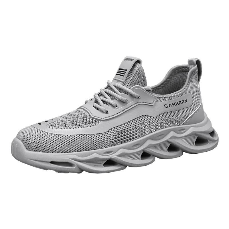 Fashion Men's Spring Summer New Lightweight Breathable Mesh Sports Shoes Casual Lazy Style PVC Outsole Non-Leather Leisure Running Shoes