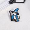Cartoon Animal Metal Brooch, Cute And Playful Design Collar Pin, Versatile Clothing Decoration Badge, Personalized Accessory