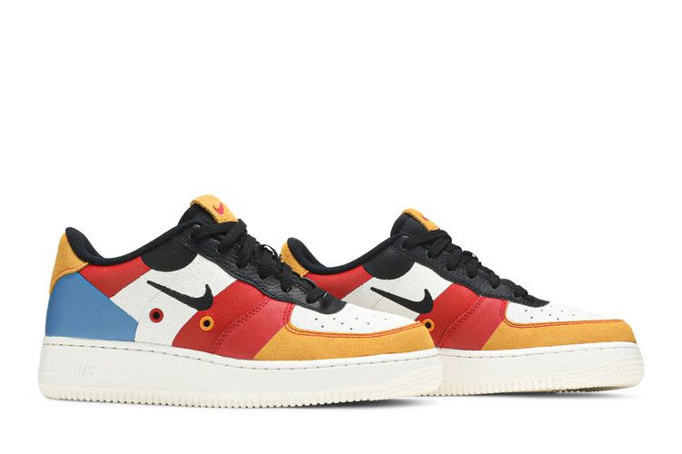 Kids' Sneakers Nike Air Force 1 Low Premium Game Change (GS) Sail/Black/Imperial Blue/Amber Rise