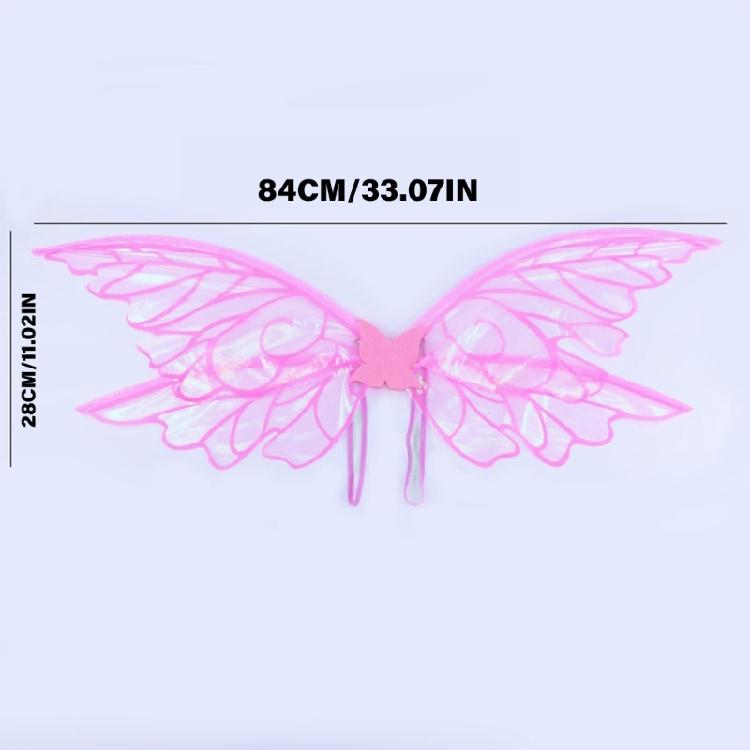 Butterfly Wing Costume for Girl Cosplay Party, Halloween, Christmas, Birthday, Halloween Cosplay Fairies Wing Costume