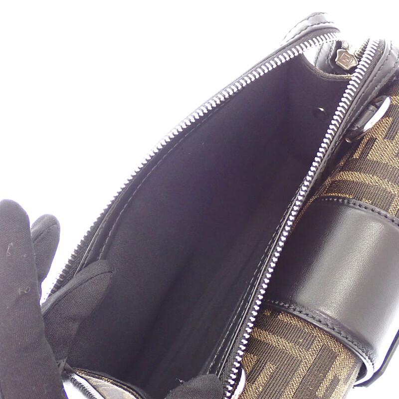 FENDI  7VA649ALWKF0L3T Shoulder Bag Brown/black leather Women