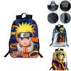 Sac à dos tendance Naruto Kakashi avec fermeture éclair lisse et matériau facile à nettoyer
