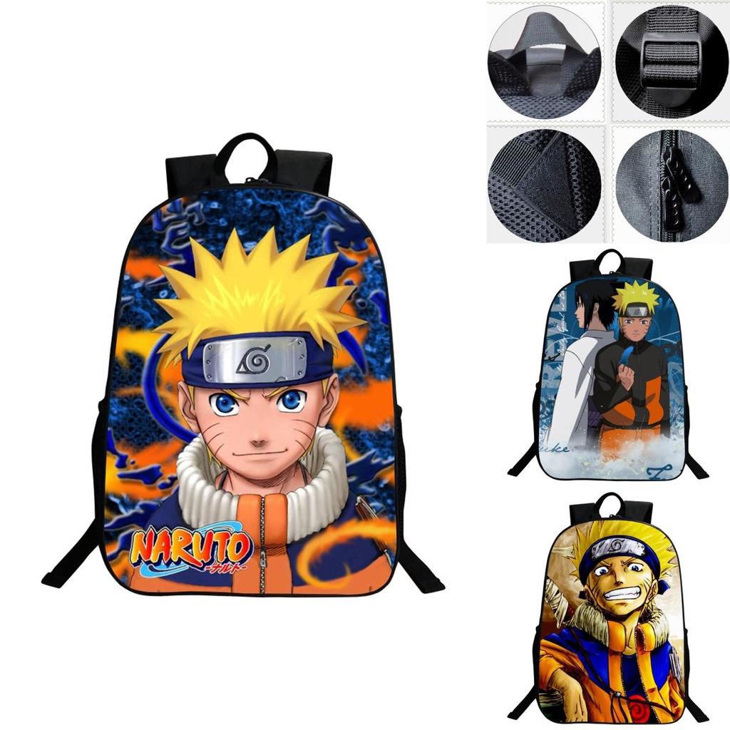 Sac à dos tendance Naruto Kakashi avec fermeture éclair lisse et matériau facile à nettoyer