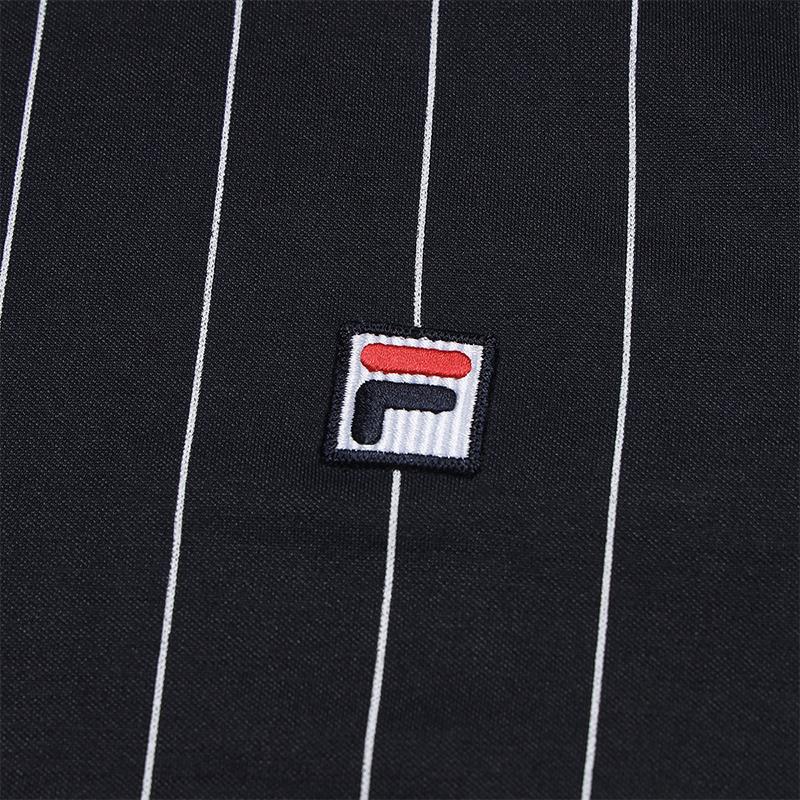 Fila Heritage Pullover Knit Cool Short Sleeve Dress Women Dresses F51W638303F-NV