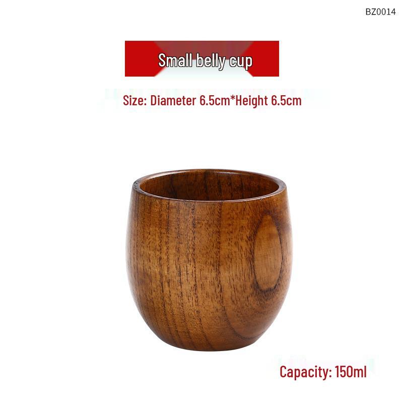 

Японська чашка з ююби для саке, вина, води або чаю - Чашка з масиву дерева 101-200ml