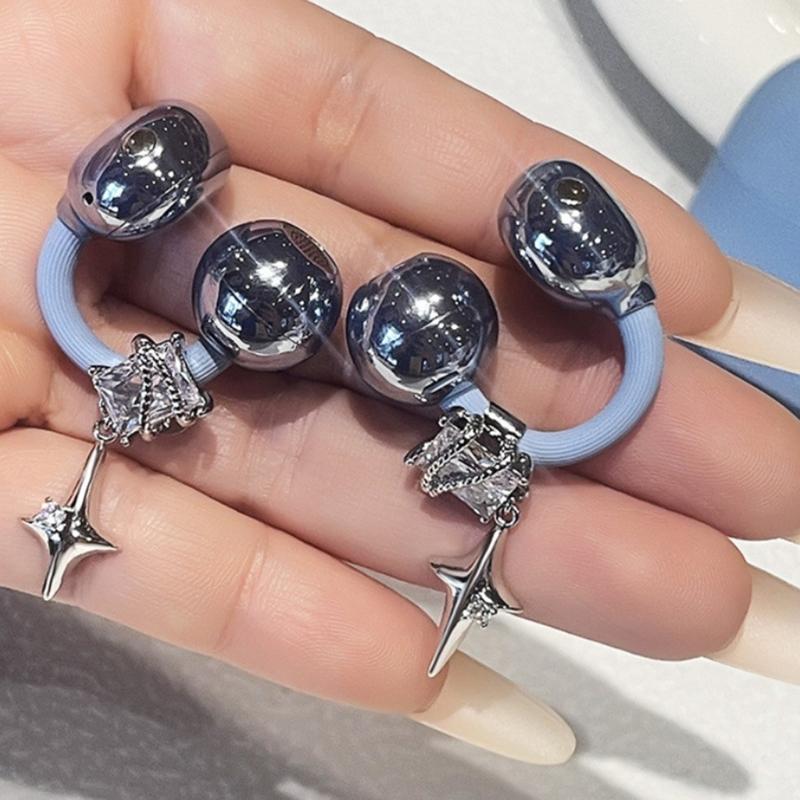 Clips Premium de Ureche din Cupru cu Formă de Aripă și Stea Formă Trendy pentru Clipsuri de Ureche Freeclip 1/2 Cataramă Decorațiuni Charm Clip-On