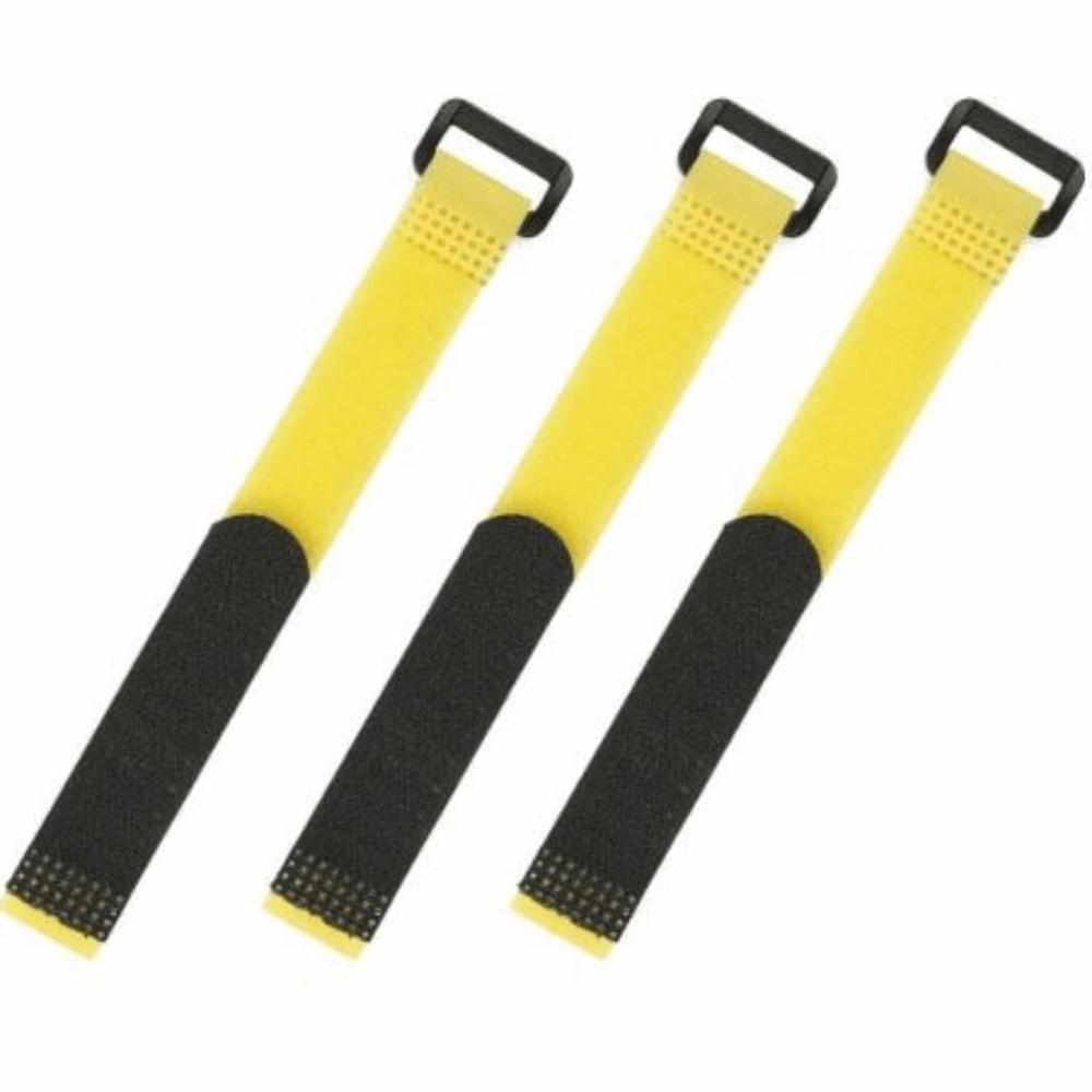 30 Pcs With Plastic Buckle Hook and Loop Strap Adjustable Goal Net Support Straps  Soccer Training