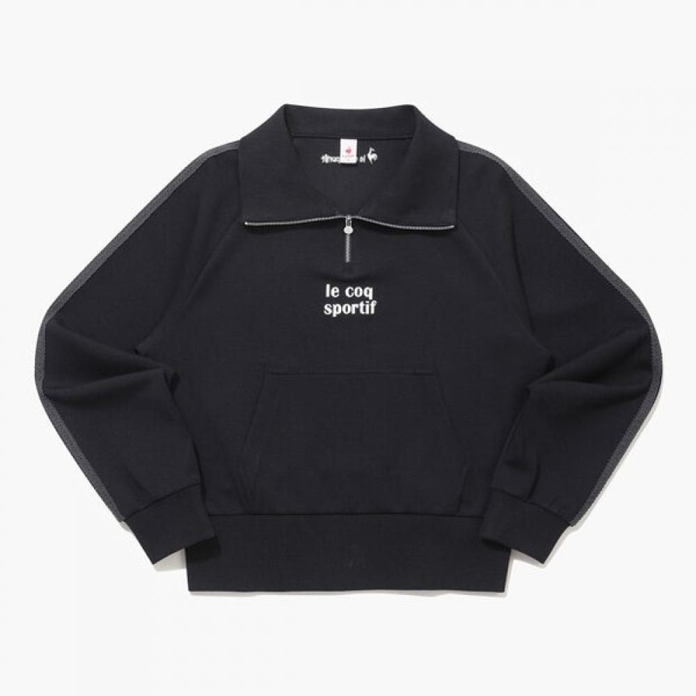 Le Coq Sportif Women S Modal doubLe tenSion looSe Fit Half Zip SweatShirt qq122ofS12