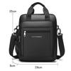 Business Casual Handbag For Men Minimalist Large Capcity Waterproof Shoulder Bag Luggage Strap Design Durable Cross Body Bags