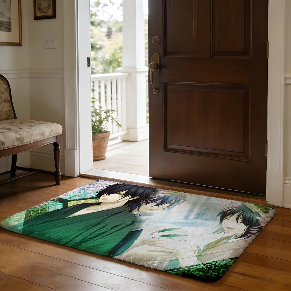 Floor Mat Soft Flannel Rug Non Slip Absorbent Mat for Bathroom Bedroom Home Decor A Aurora Aksnes Singer