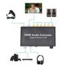 Extractor audio z hdmi z obsługą 4k 3d 5.1 kanałów ekstraktor cinch