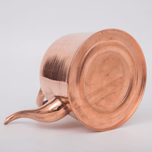 NIGOE Copper Kettle, Pure Copper, Handmade Copper Teapot, Pure Copper Coffee Pot, Large Capacity, Traditional Craft, Handmade, Direct Heat Safe, Suita