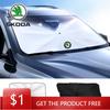 Car Sticker Car Front Windshield Sunshade For Kamiq KAROQ Scala Octavia Superb UV Protection Sunshade Car Interior Accesso