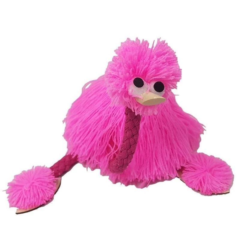 Furry Ostrich Marionette Puppet for Interactive String Puppet Show Prop Educational Play Design for Imaginative Theater Fun