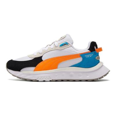 Wild Rider Rollin - Bianco Arancione Glow Sneakers da Uomo 381517-03