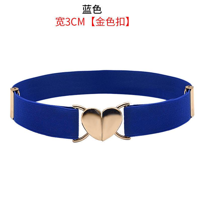 Contemporary Womens Elastic Waist Band With Smooth Buckle Fashionable Design For Occasion Every