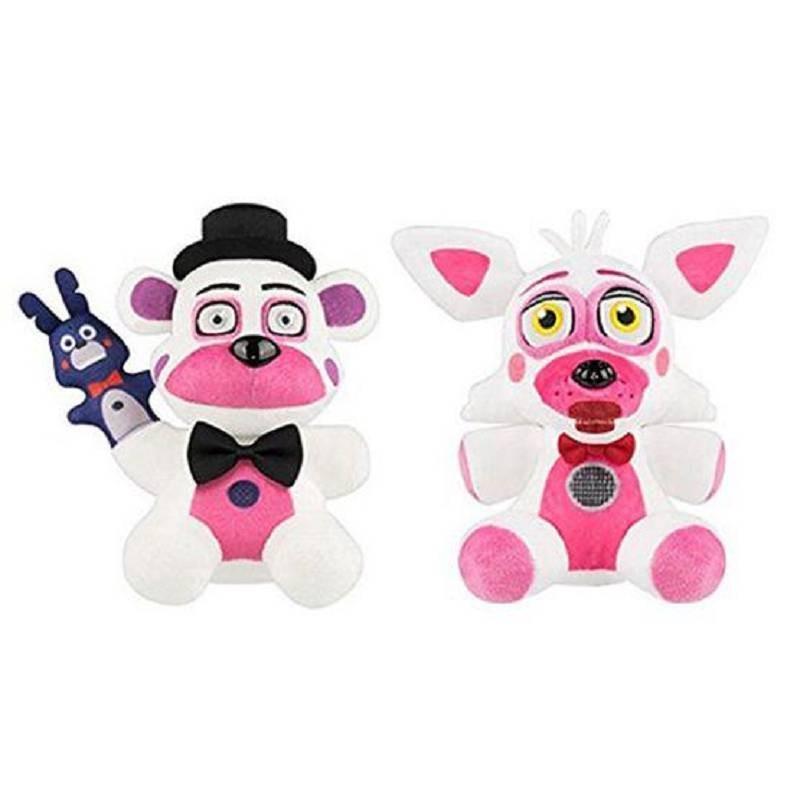 Fun And Educational Fnaf Five Nights At Freddy's Sister Location Plush Funtime Freddy With Bon Bon