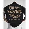 New Trendy Men's Personalized Angel Letter Printed Comfortable and Breathable Round Neck T-shirt Outdoor Street Casual Top