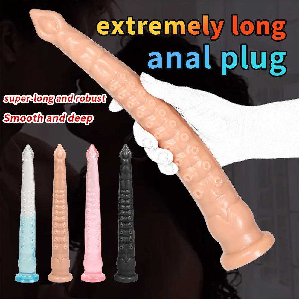 Kaufe 31cm Langer Tentakel Dildo Anal Plug Spielzeug Saugnapf Penis Großer  Schwanz Großer Schwanz Anus Trainer Stimulator Sexy Erwachsenenbedarf  Geschäft zum Preis ab 17