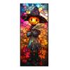 Halloween Window Cling Waterproof PVC Skull Spider Pumpkin Witch Grim Reaper Static Glass Sticker Home Office Party Decoration Decal