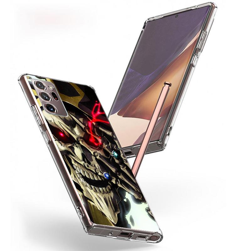 Overlord Anime Phone Case For Samsung Galaxy S24 S25 Edge S26 Ultra S23 S22 S21 Plus S20 FE + Personalized Print Cover Galaxy S2