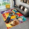 UFO Robot Grendizer Anime cartoon Area Rug,Carpet for Home Living Room Bedroom Sofa Doormat Decor,kid play Non-slip Floor Mat 3D
