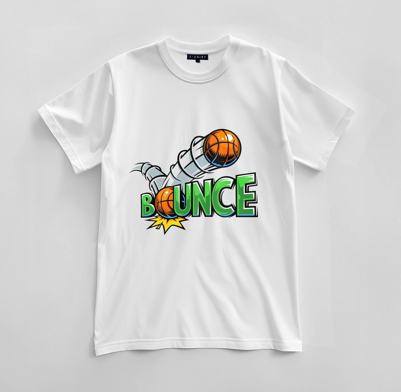 

Custom Bounce Graphic T-shirt Design Unisex Jersey Short Sleeve Tee S