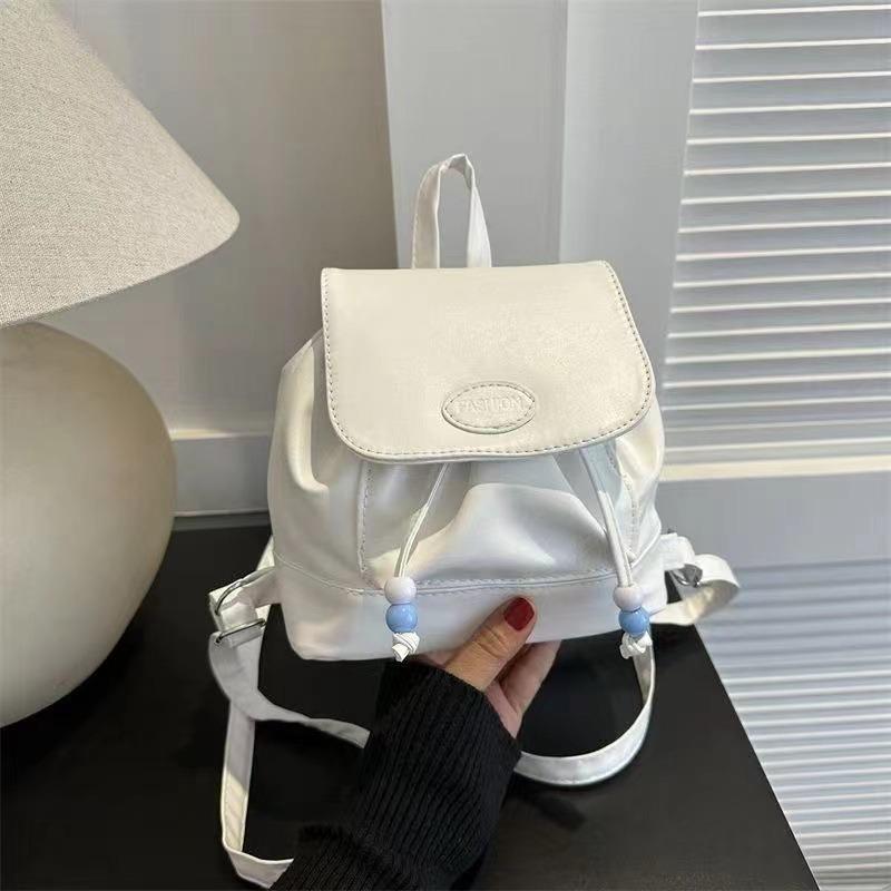 New personality retro cute high value denim fashion trend girl foreign style backpack small backpack women