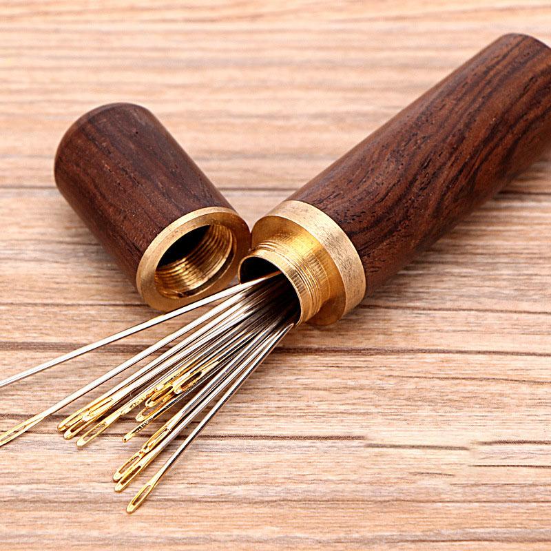 45 Pcs/set Blind Elderly Needle-side Hole Pin Hand Threading Sewing Needle Tool