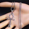 Ankh Cross Necklace - Ancient Egypt Inspired Men's Hip Hop Jewelry, Perfect Christmas Gift