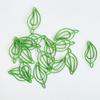 20Pcs Cute Fresh Leaf-shaped Paperclips Art Metal Bookmarks Index Tab Document Test Paper Binder Clips School Office Stationery
