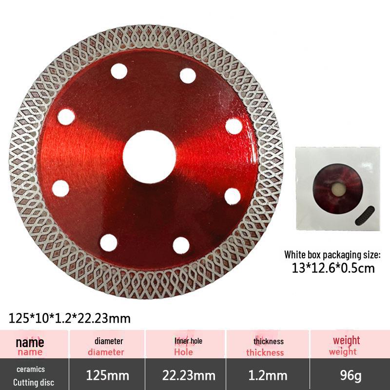 Diamond Tile Cutting Blade for Angle Grinders - Ceramic & Marble Chamfering Slice