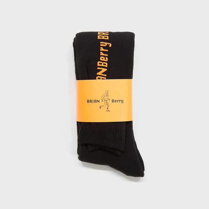 BERRY KNEE SOCKS_BLACK