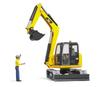 Bruder CAT Mini Excavator BR02466 (with figure)