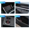 For Hyundai Tucson 2025 2026 Accessories Door Slot Mats Cup Holder Insert Coaster Center Console Liner Glove Box Cover for Hyundai Tucson