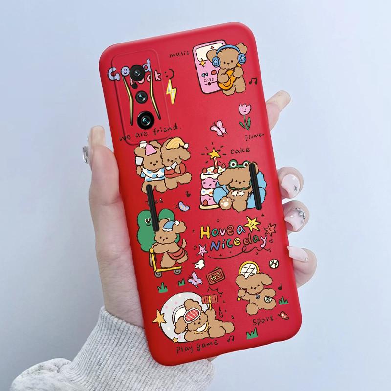For Xiaomi Poco F4 GT Case Soft TPU Silicone Cover Cute Astronaut Panda Phone Case For Poco F4GT Redmi K50 Gaming Coque Funda