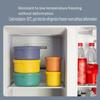 Airtight Food Storage Container Reusable Freezer Molds Eco-friendly Silicone Bowl  Kids