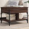 Coffee Table, Brown Oak, 70x50x50 Cm