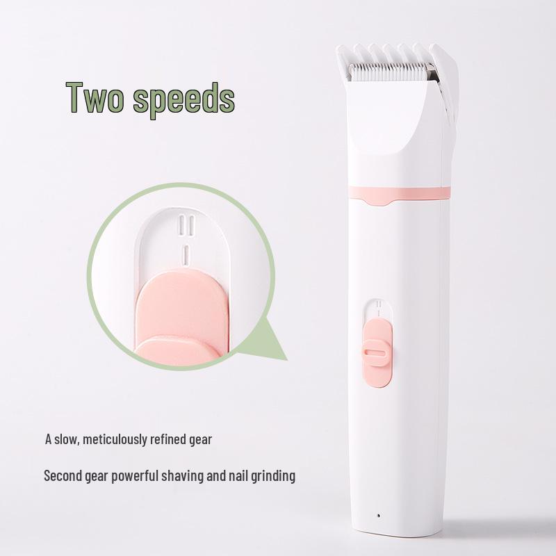 Electric Pet Grooming Set: 4-in-1 Dog & Cat Clipper and Trimmer