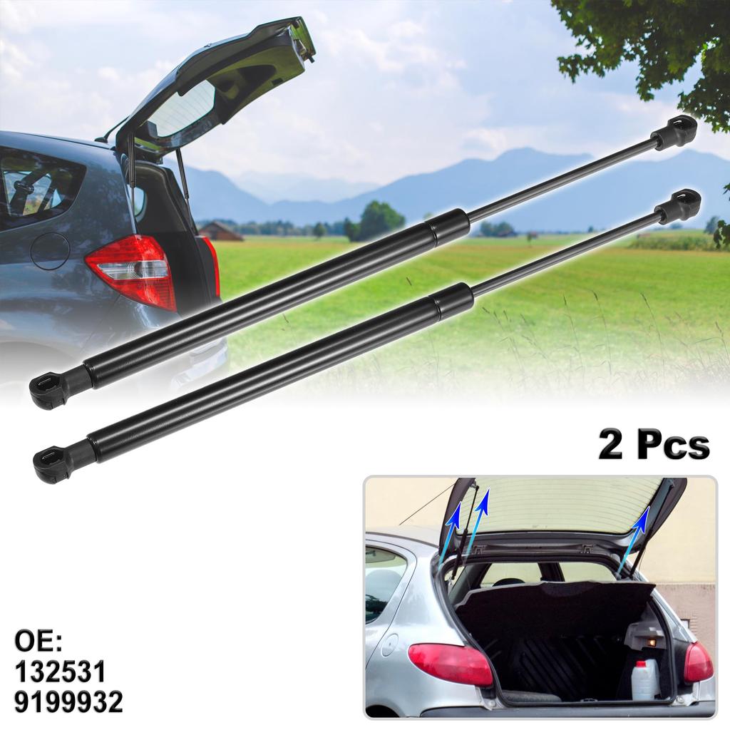 X AUTOHAUX Rear Damper for Rear Gate Rear Hatch Back Door Rear Hatch Trunk Hydraulic Gas Spring Gas Vehicle Inspection Replacement Support Custom