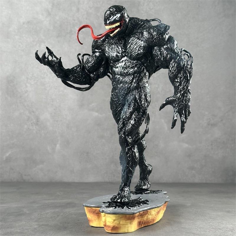 Hot 30cm Marvel Character Venom Pvc Action Figures Gk Statue Model Trendy Toys Desktop Ornament Boys Surprise Gifts Collectible