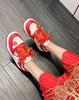 AJ 2025 Bridal & Sports Sneakers: Women's Red Two-Wear Wedding Shoes & Men's Couple Style