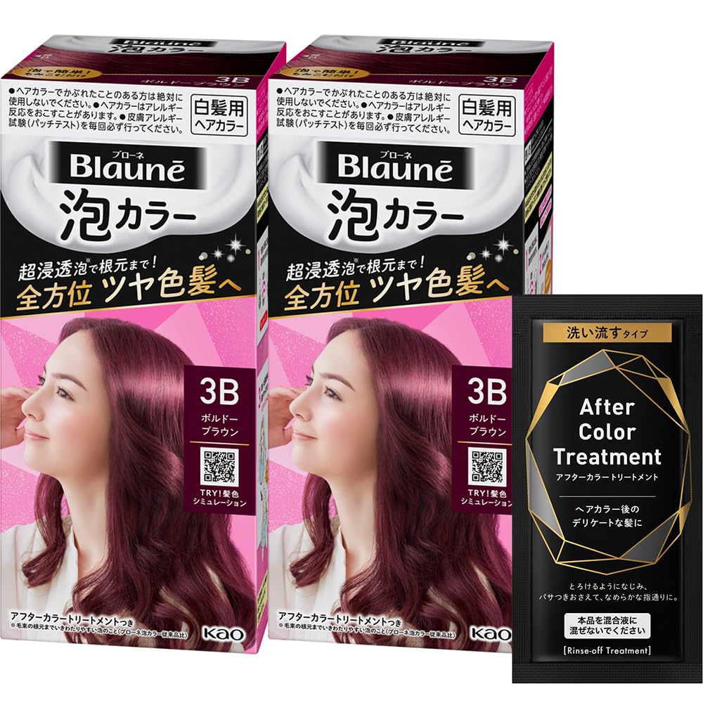 

Пена Brone Color 3B Bordeaux Brown x 2 Образец обработки [Квази-лекарство] +