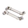 2 Pcs RC Drive Shaft Stainless Steel M4 for 1/10 RC Crawler for Traxxas for Axial SCX10 II 91mm