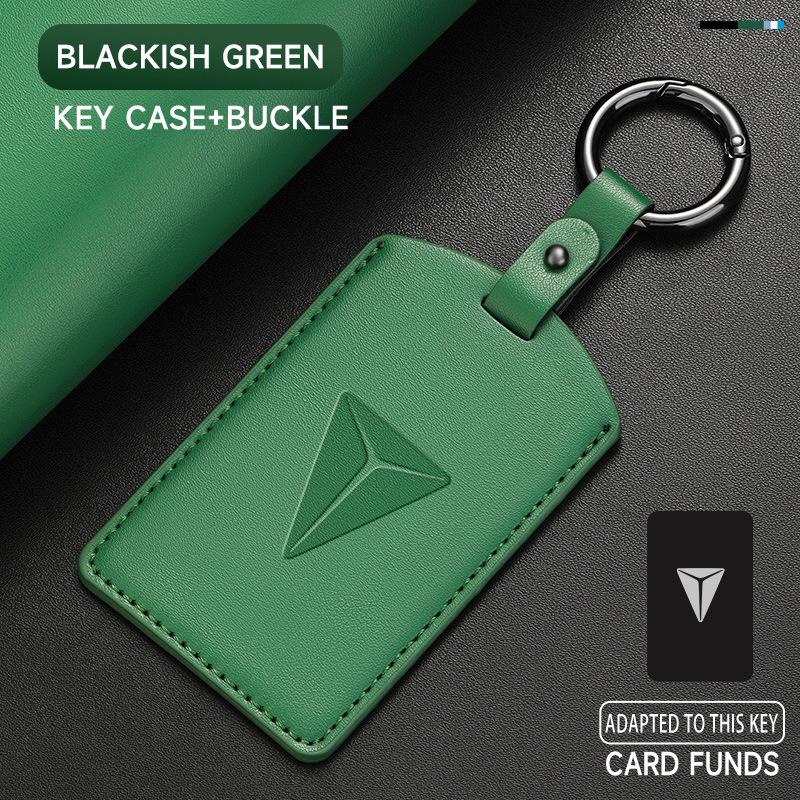 For Changan Deepal Sl03 S07 S05 S09 L07 Car Key Case Cover Remote Control Protector Shell Fob Leather Full Protection Key Holder
