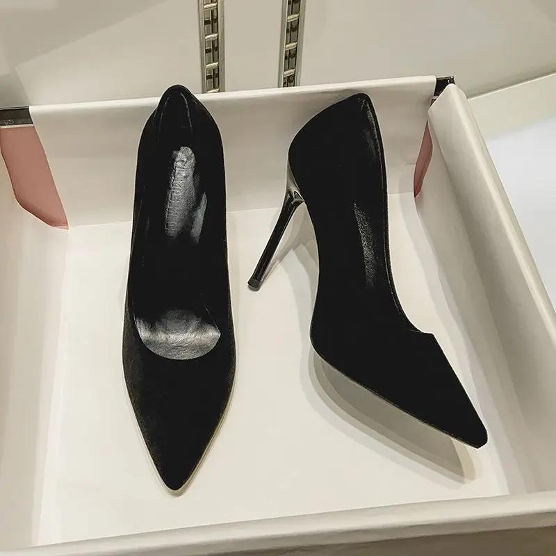 Ladies Pumps Pointed Toe Stilito Women's Shoes Non Slip On Sale Wholesale Promotion Hot And Low Price Korean Style Luxury Brand