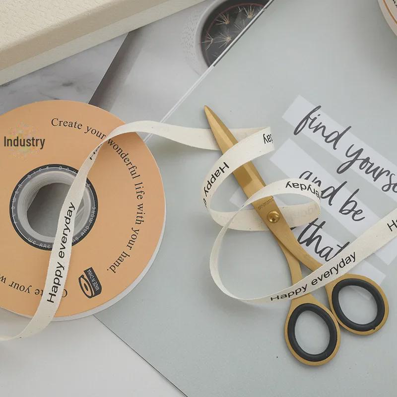 Panglică de Bumbac Englezesc pentru Xiaoqing Literar Proaspăt Buchet Tort & Decorare Cutie Cadou: Panglică Colorată pentru Ambalaj DIY