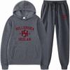 Young Royals Hillerska School Hoodie Teens Casual Printed Pullover Loose Fit